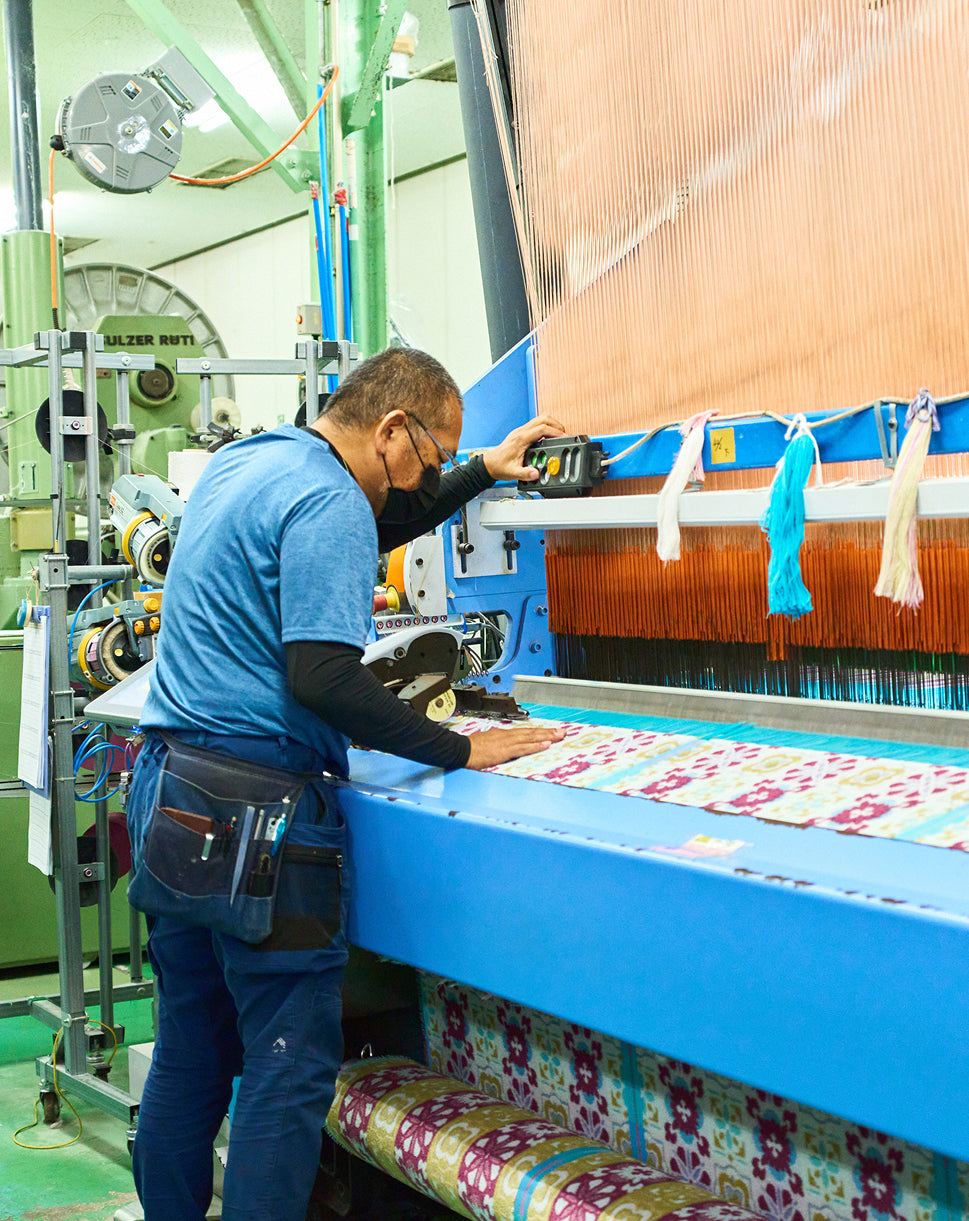 Manufacturing process of towels